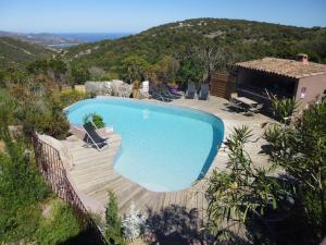 Maisons de vacances Maison & Piscine Privee Vue Mer panoramique tres calme independant : photos des chambres