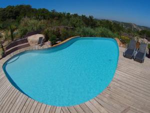 Maisons de vacances Maison & Piscine Privee Vue Mer panoramique tres calme independant : photos des chambres