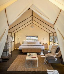 Adventure Tent room in AutoCamp Yosemite