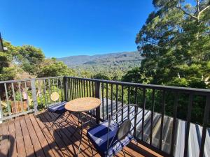 'Wahroonga' home among the Gum trees in Warburton