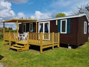 Mobil-home tout confort climatisé 6 personnes proche Europa Park, route des vins, Alsace