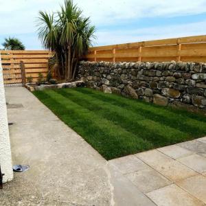 Family stay by the beach