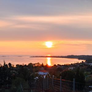 Green & Blue House in Halkidiki in Vourvourou
