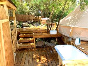 Tentes de luxe Corsica Natura #2 : photos des chambres