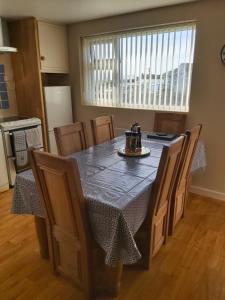 Family stay by the beach