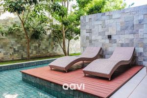 Flat Ile de Pipa Deck Molhado Cartagena by Qavi
