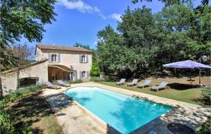 Maisons de vacances Stunning Home In Apt With 4 Bedrooms, Wifi And Outdoor Swimming Pool : photos des chambres