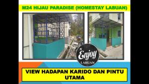 HOMESTAY HIJAU BLOK M24 VVIP GROUND FLOOR TAMAN MUTIARA WP Labuan
