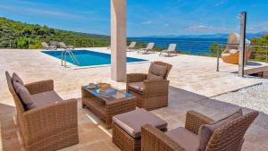 A gorgeous villa on a private property on the island Brač