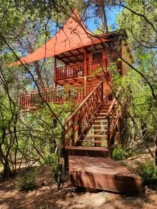 TreeHouses Ljubač Glamping Robinson - Podvršje