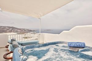 Naia Suite with direct Sea View & Outdoor Jacuzzi room in Myconian Naia - Preferred Hotels & Resorts