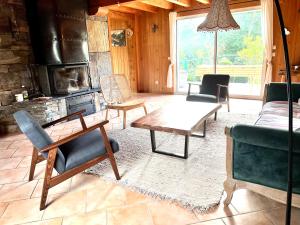 Chalets * Magnifique Chalet entre les pistes et la ville * : photos des chambres