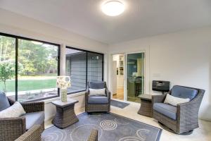 Breezy Point Cabin Deck with Golf Course Views!