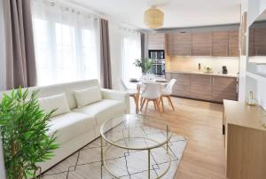 Appartements L'Olivier Centre ville Parking Disneyland 4 personnes et 1 bebe : photos des chambres