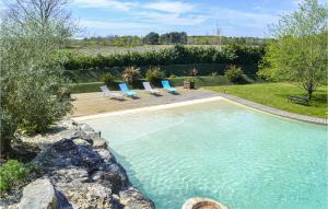 Maisons de vacances Beautiful Home In Queyrac With Outdoor Swimming Pool, Wifi And 1 Bedrooms : photos des chambres