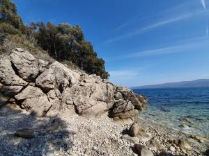 Villa Navis with two separate apartments and an infinity pool with sea view