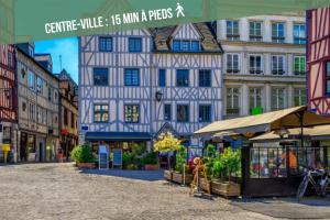 Maisons de vacances La Maison des Plantes, charmante, atypique et cosy pour 4 personnes avec parking et jardin : photos des chambres