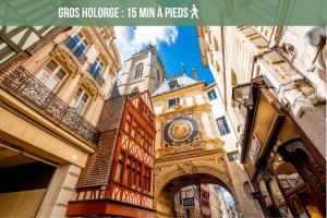 Maisons de vacances La Maison des Plantes, charmante, atypique et cosy pour 4 personnes avec parking et jardin : photos des chambres