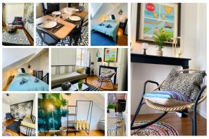 Maisons de vacances La Maison des Plantes, charmante, atypique et cosy pour 4 personnes avec parking et jardin : photos des chambres