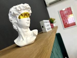 Acogedor y colorido estudio con cama King Size