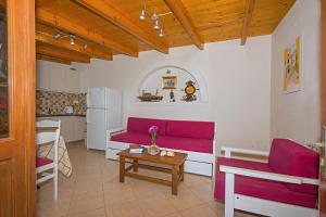 Two little houses with panorama view