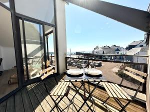 Appartements T2 neuf Top Cocooning – Terrasse – Face a la mer : photos des chambres