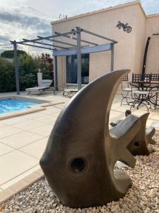 Studio indépendant au pied des dentelles de Montmirail