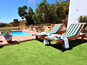 Villa in Malaga, private pool and sea view
