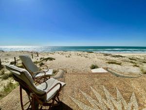 Chaleureuse villa sur la dune