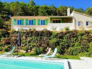 Maisons de vacances Scenic villa in Saint Nazaire with private pool : photos des chambres