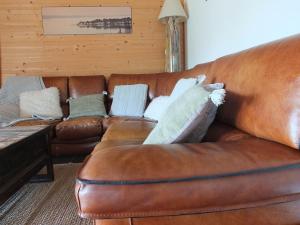 Maisons de vacances Wooden house by the sea : photos des chambres