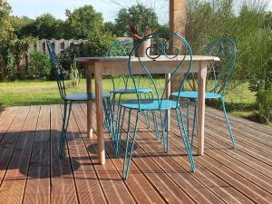 Maisons de vacances Wooden house by the sea : photos des chambres