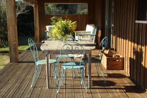 Maisons de vacances Wooden house by the sea : photos des chambres