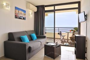 Appart'hotels Residence Les Calanques : Appartement 1 Chambre - Vue sur Mer