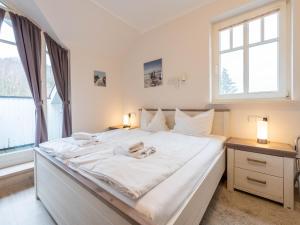 Dünenpark Binz - Komfortplus Ferienwohnung mit 2 Schlafzimmern und Balkon im Dachgeschoss 009