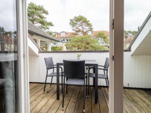 Dünenpark Binz - Komfort Ferienwohnung mit 1 Schlafzimmer und Balkon im Dachgeschoss 207