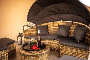 Appartements Love industrie & spa - Suite Romantique en Alsace - Terrasse et garage : photos des chambres