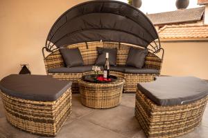 Appartements Love industrie & spa - Suite Romantique en Alsace - Terrasse et garage : photos des chambres