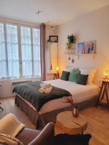 -Coeur historique -My Little Garden - Parking gratuit 500m -La Clef de Honfleur