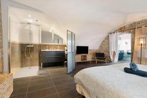 Appartements Lyon Cite-Gallo Romaine terrasse : photos des chambres