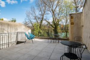 Appartements Lyon Cite-Gallo Romaine terrasse : photos des chambres