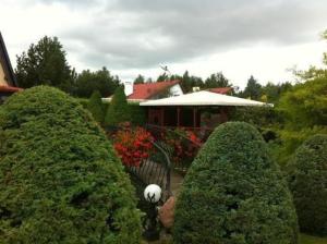Ferienhaus in Borkowo mit Garten, Terrasse und Grill