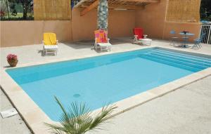Maisons de vacances Nice home in Saint Thome with 3 Bedrooms, WiFi and Outdoor swimming pool : photos des chambres