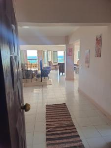 Hotel appartment sea view free wifi 3 bedrooms 2 full bathrooms 4th floor Bellevue village agami alexandria families are preferred availableyear days with 5 heavy blankets