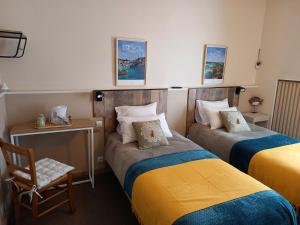 Hotels Hotel Saint-Quay La Coquille : Chambre Lits Jumeaux