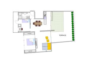 Exclusive rooftop apartment with large terrace in SolariTortona