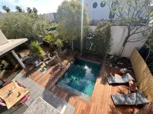 VILLA FLAMANT ROSE 5 ETOILES Bord de mer Quartier VILLEROY - Poussan