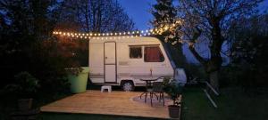 Campings Caravane chauffee -l'attrape-reve aux portes du chateau de Chambord et Cheverny : photos des chambres