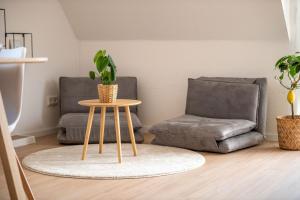 Premium Apartment - Ausblick - Kamin - Balkon - Smart TV - Kaffeevollautomat