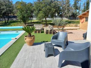 Villas Amazing villa in Rocbaron with private swimming pool : photos des chambres